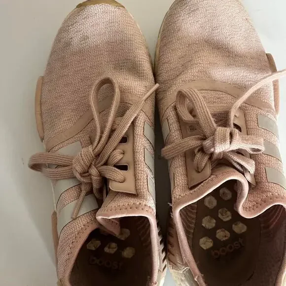 Baby pink adidas nmd trainers - Picture 5 of 7